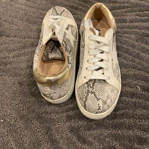 Snakeskin Sneakers